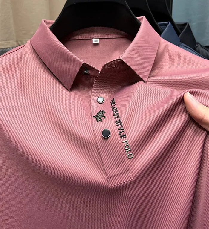 Luvik | Muscle Fit Anti-Wrinkle Polo tyyliä ja mukavuutta varten