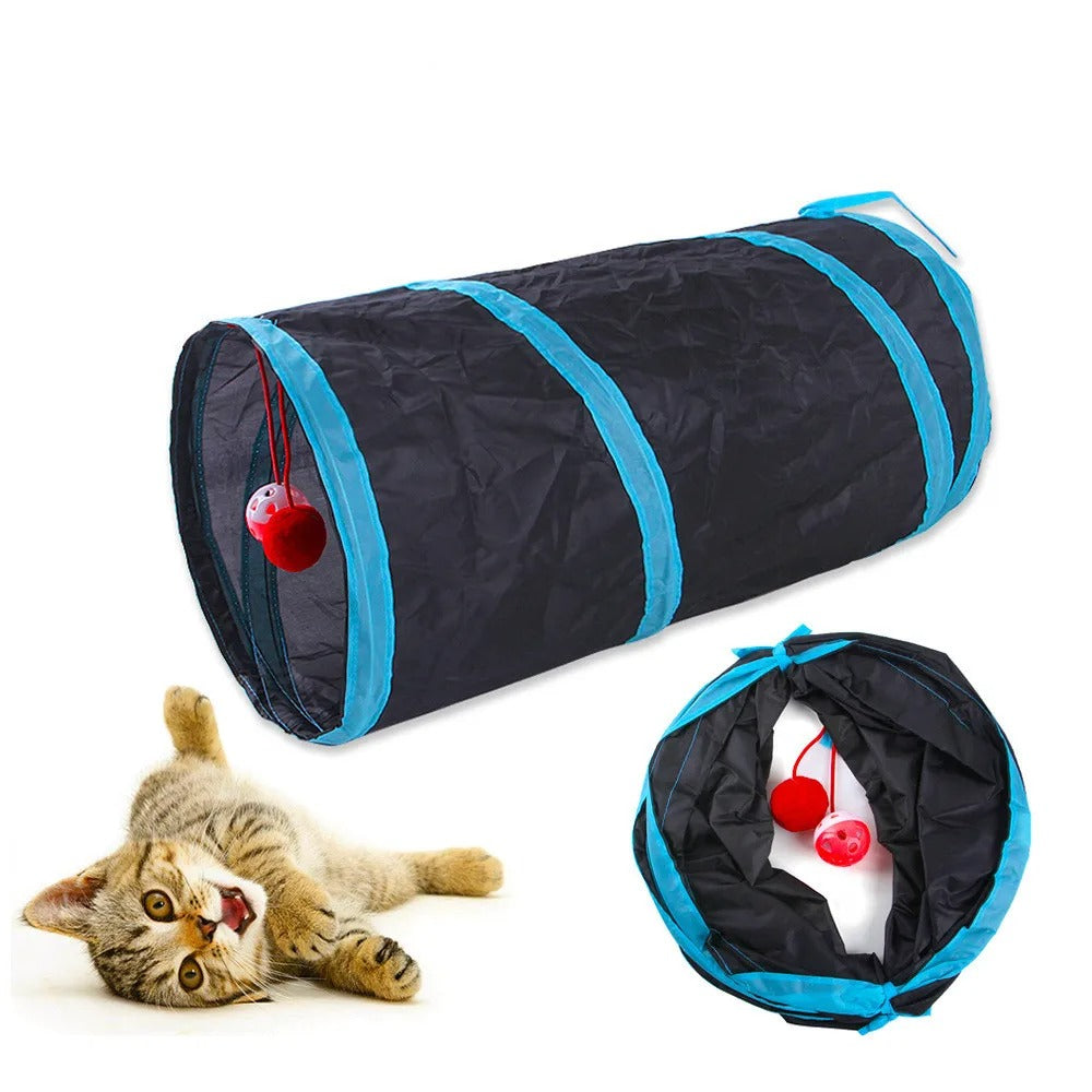 Foldbar Katt Tunnel Luvikno
