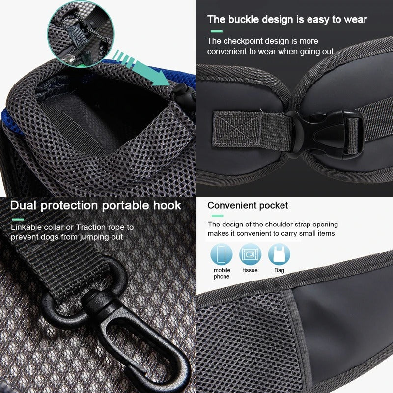 Pet Travel Backpack Luvikno