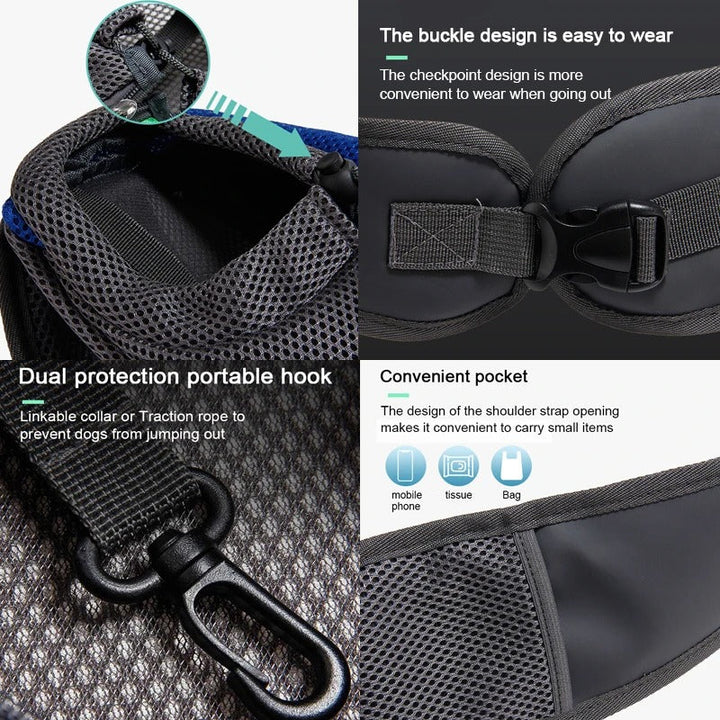 Pet Travel Backpack Luvikno