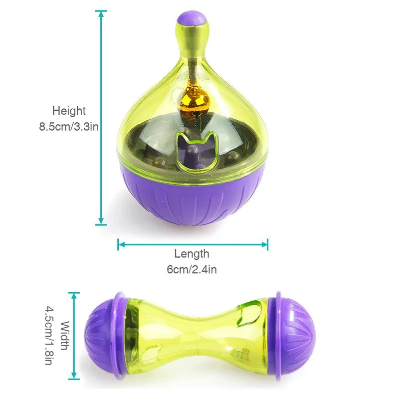 Pet Cat Fun Bowl Feeding Toy Luvikno