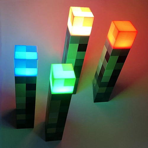 Luvikno | GlowTorch | Atmosfærisk belysning med Minecraft LED lampe