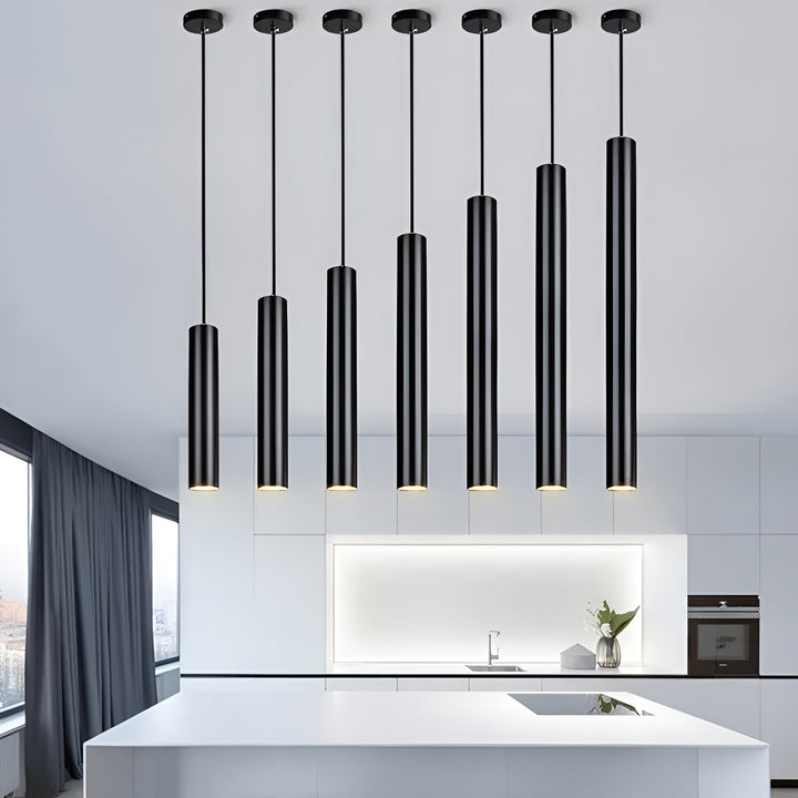 LED Pendellampe – Slim Tube Design | Perfekt for Kjøkken, Spisestue og Benk | Luvikno