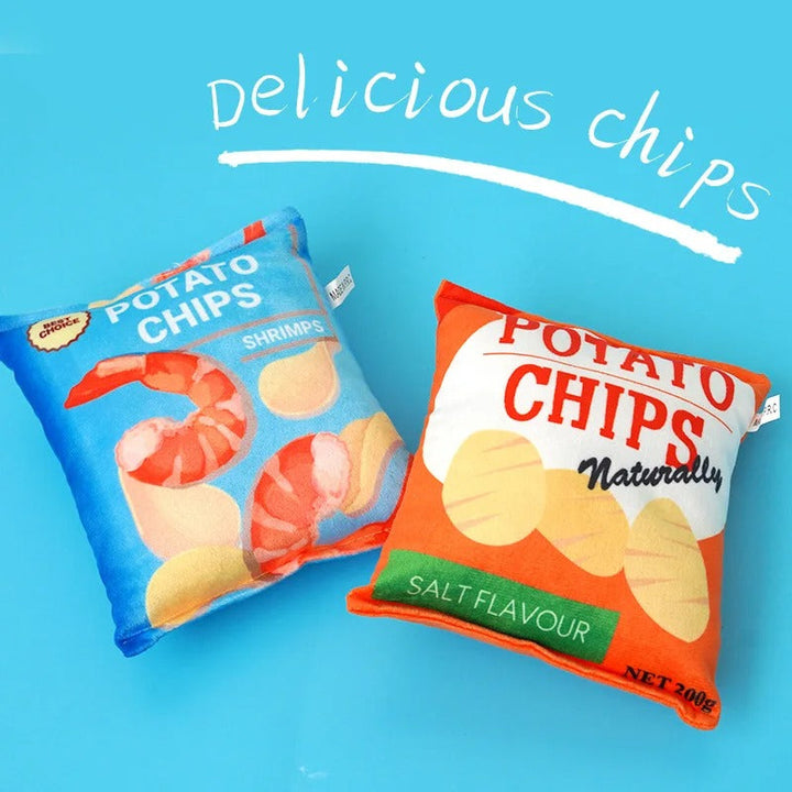Morsom Hundeleketøy Chips Luvikno
