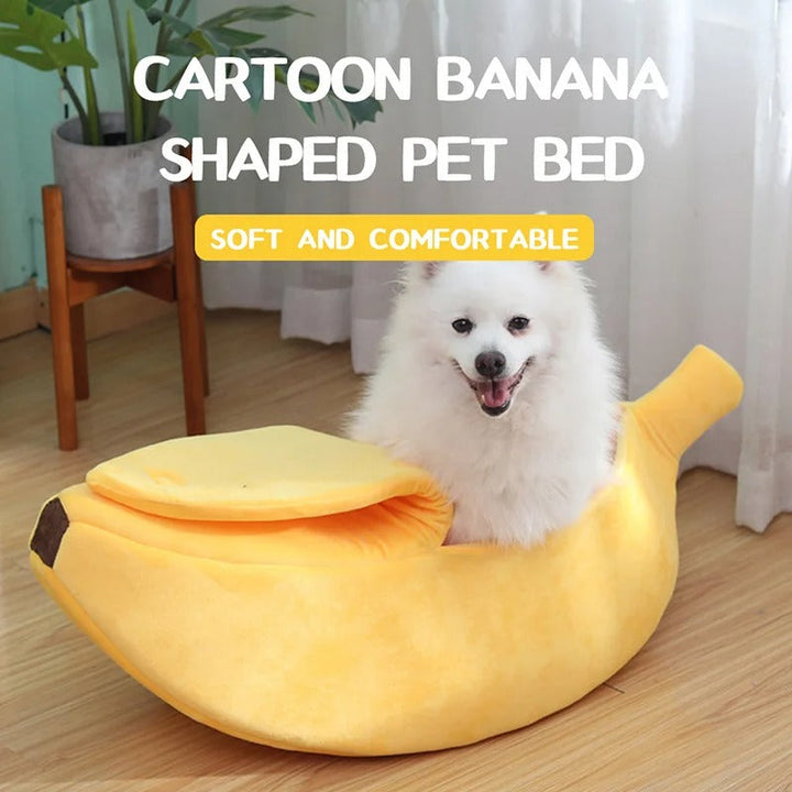 Banana Cat Bed Luvikno