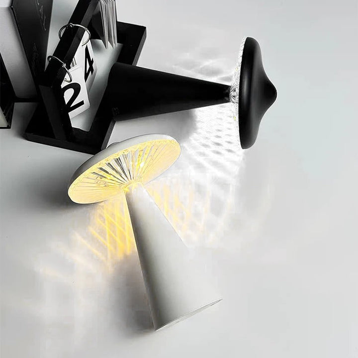 Luvikno | Sopp Bordlampe - Stilig LED Bordlampe med Touch-Dim Funksjon