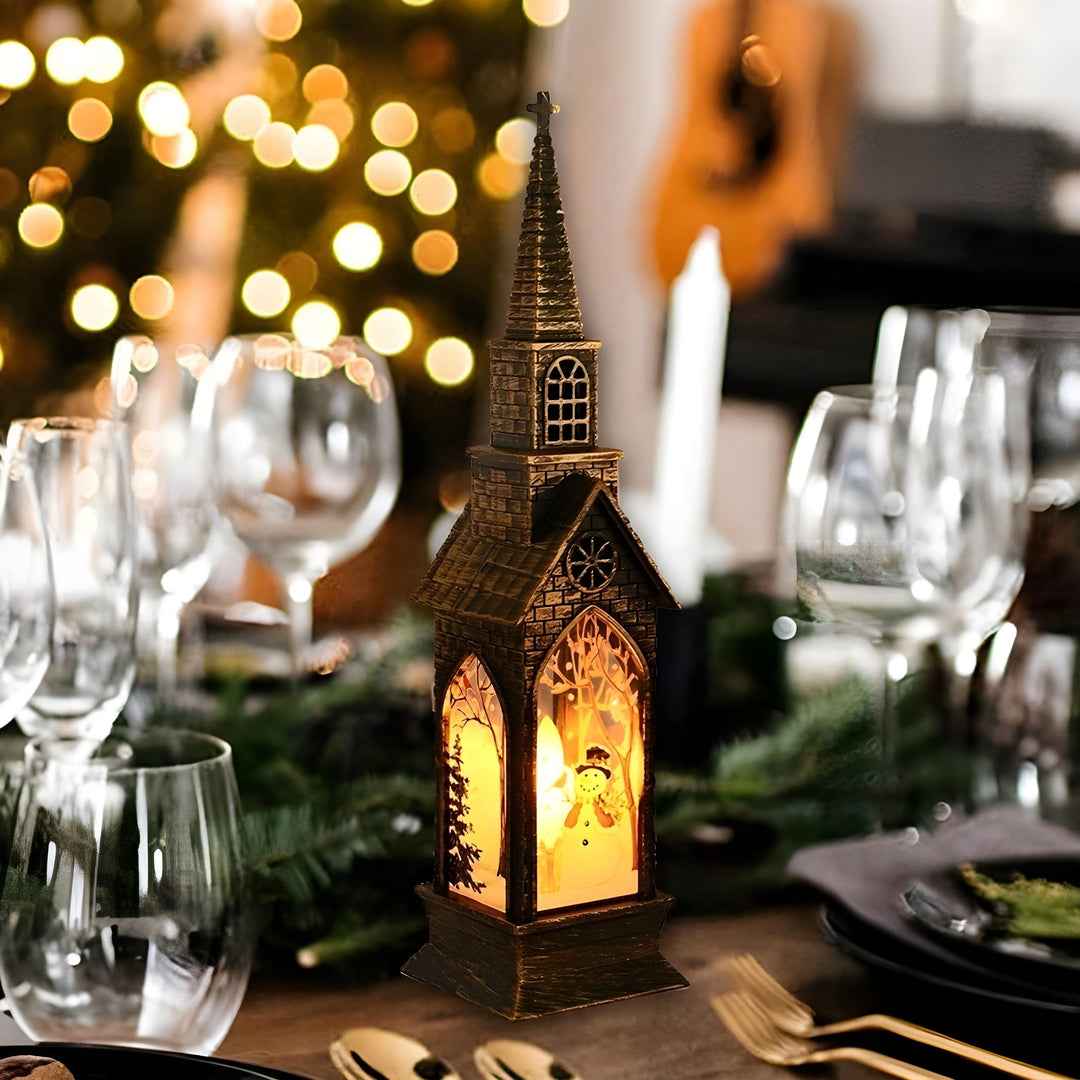 HolidayGlow Lys - Moderne Juleornament LED Lys | Luvikno