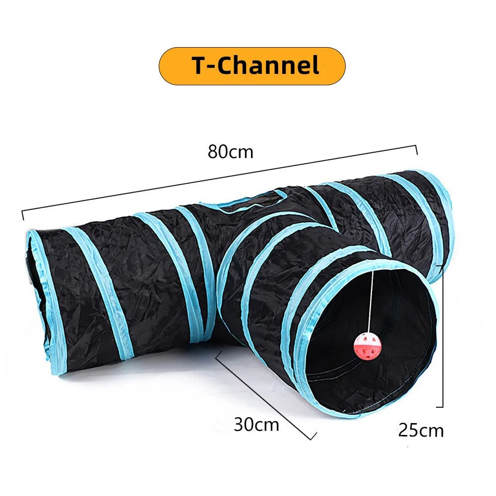 Foldbar Katt Tunnel Luvikno