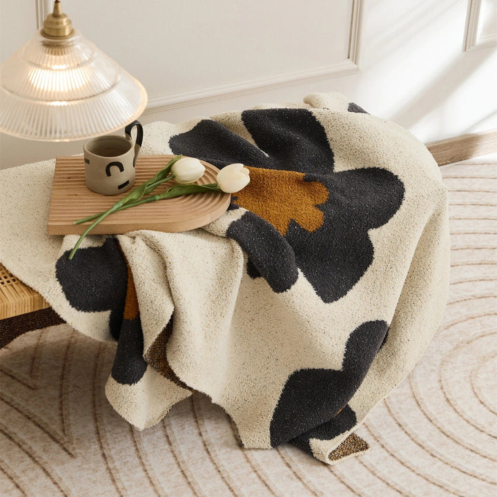FloralSoft - Luksus Mikrofiber Teppe for Ultimat Komfort Luvikno
