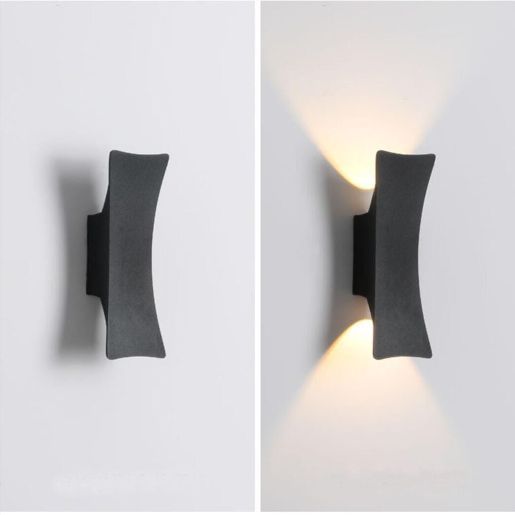 Moderne Utendørs LED Vegglys – Allsidig Aluminium Design | Luvikno
