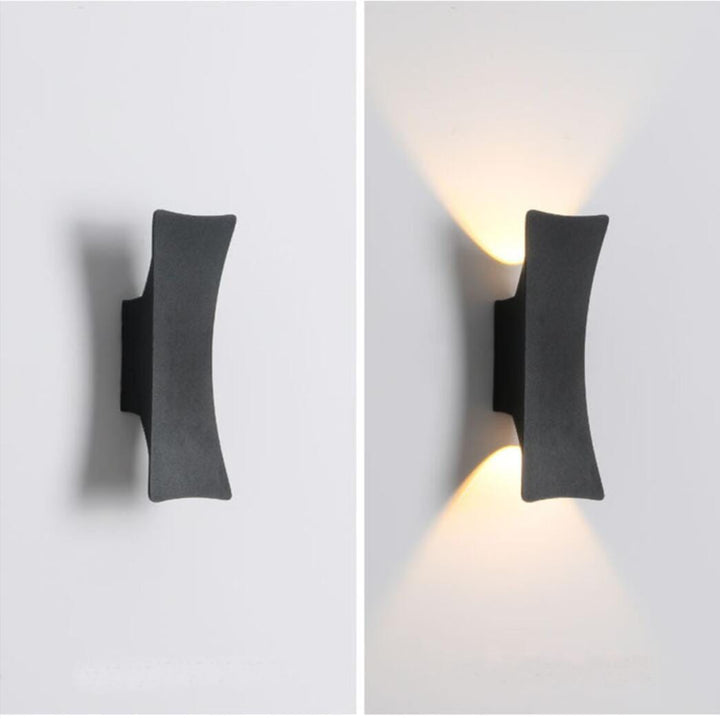 Moderne Utendørs LED Vegglys – Allsidig Aluminium Design | Luvikno