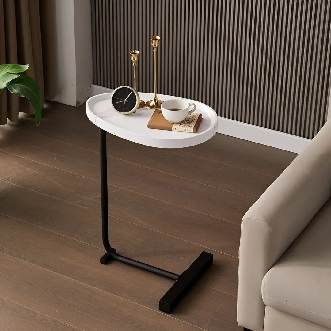 Mindre rullbar kaffebord – Stilig og allsidig | Kompakt for hjem, hotell eller gjesterom | Luvikno