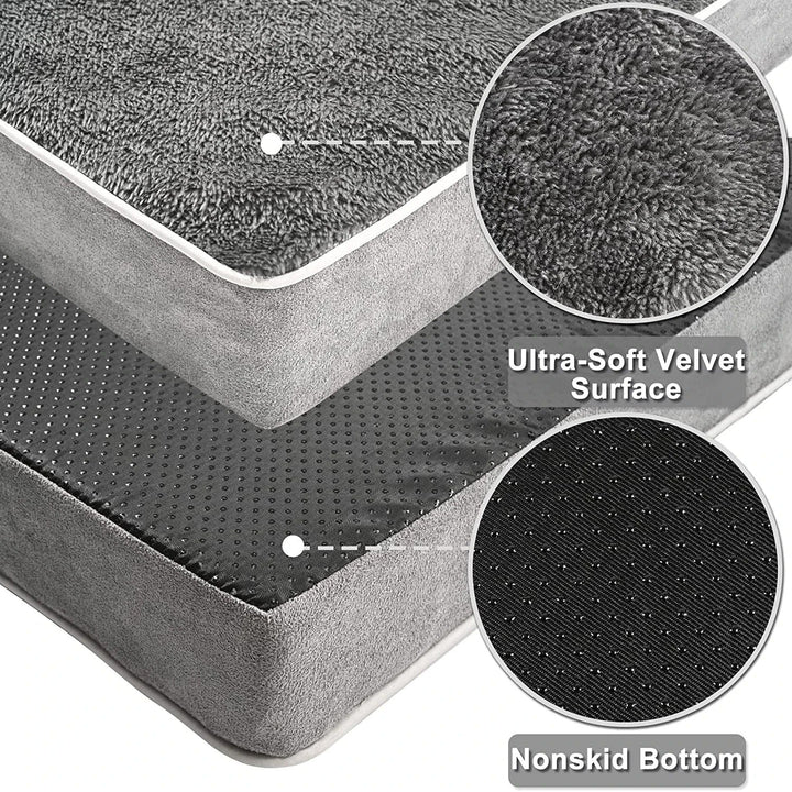 Ergonomisk Hundepute med Minne Skum – ComfortPaw Luvikno