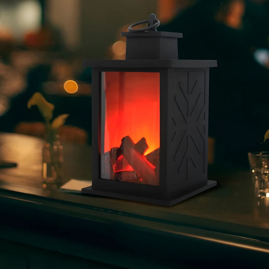 RadiantGlow Flamme Lampe - Bring Varme og Atmosfære til hjemmet ditt | Luvikno