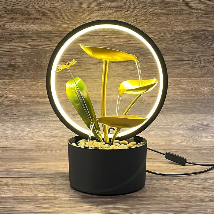 GlowCascade - beroligende fossefalls bordlampe Luvikno