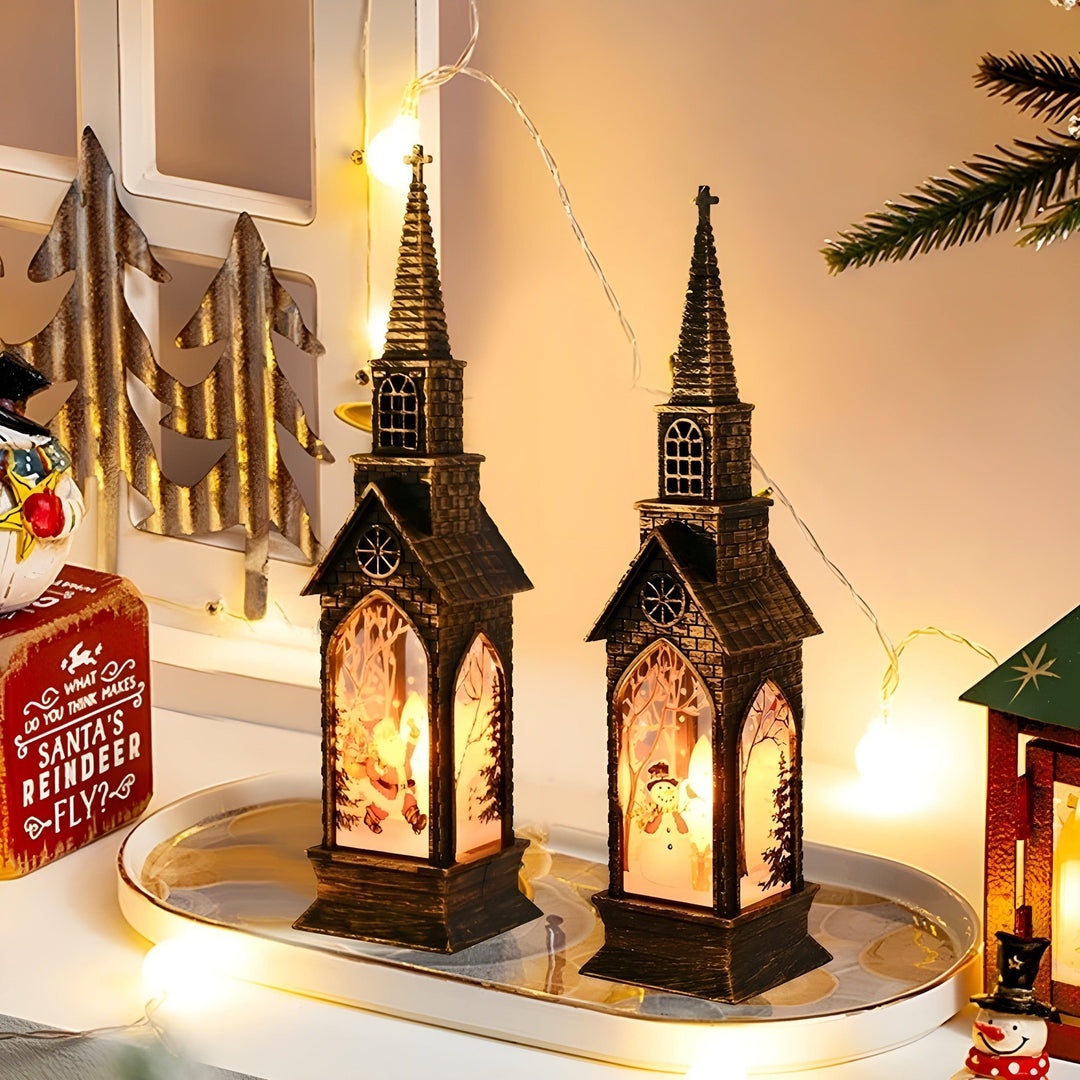HolidayGlow Lys - Moderne Juleornament LED Lys | Luvikno