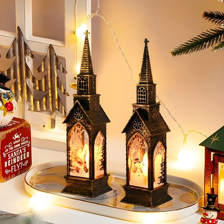 HolidayGlow Lys - Moderne Juleornament LED Lys | Luvikno