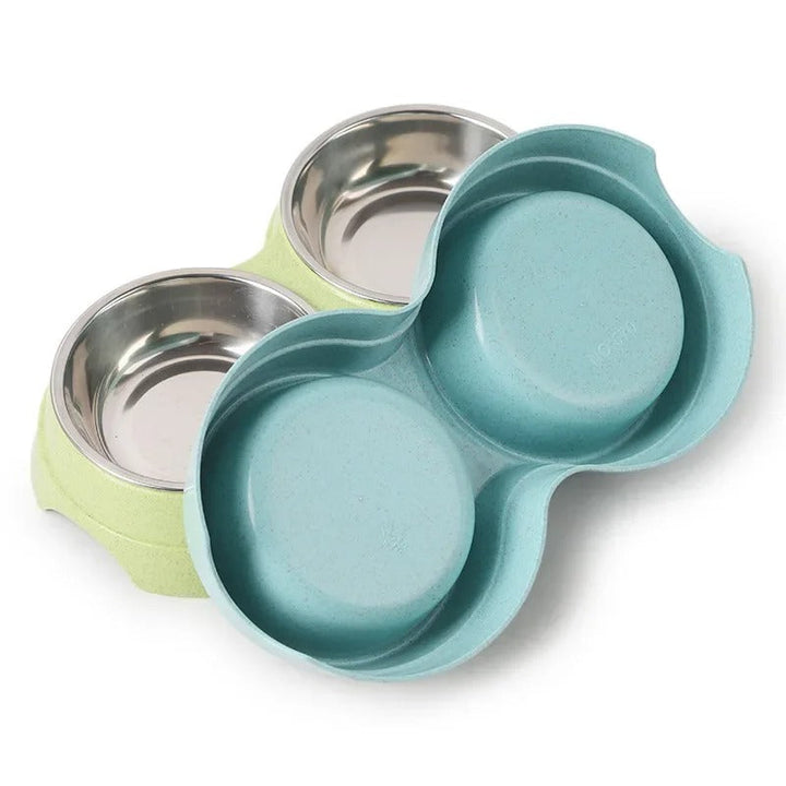 DualFeast Pet Bowls Luvikno