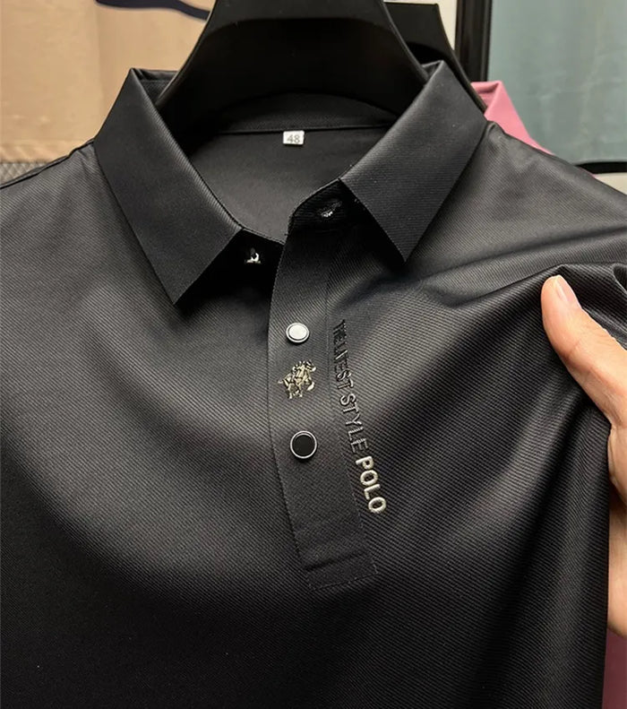 Luvik | Muscle Fit Anti-Wrinkle Polo tyyliä ja mukavuutta varten