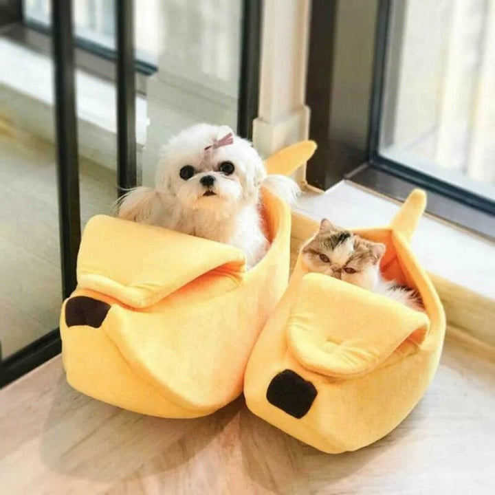 Banana Cat Bed Luvikno