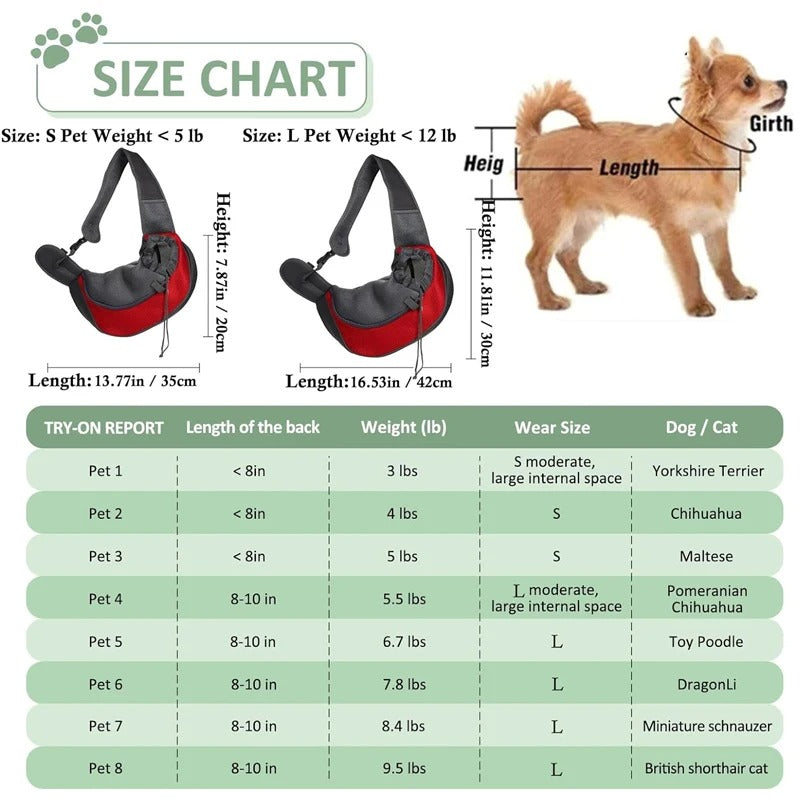 Pet Travel Backpack Luvikno