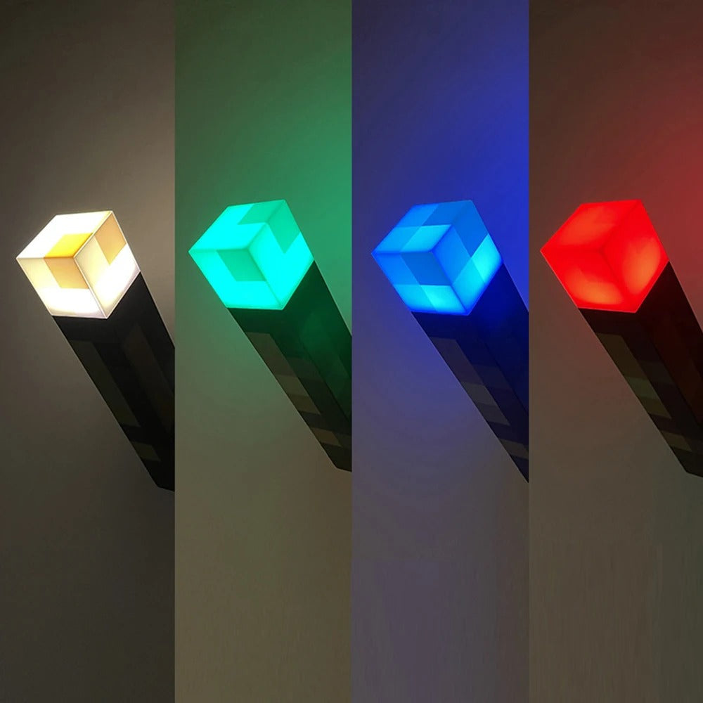 Luvikno | GlowTorch | Atmosfærisk belysning med Minecraft LED lampe