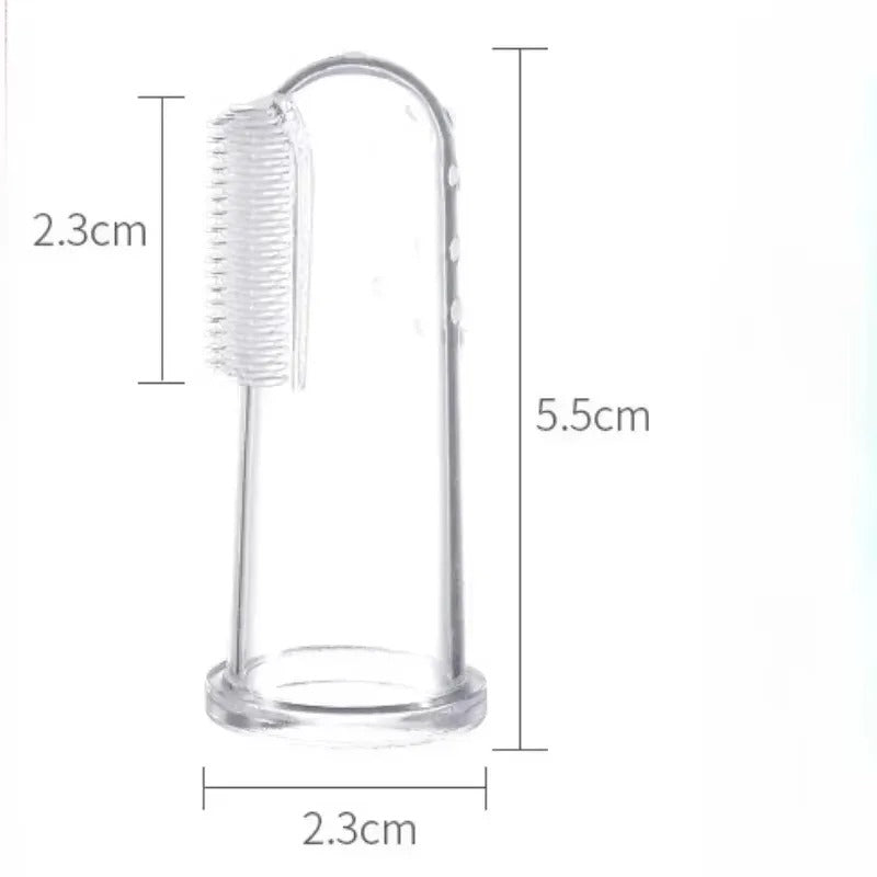 Hot Selling Soft Pet Finger Toothbrush Luvikno
