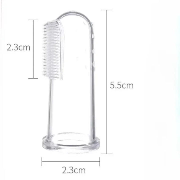 Hot Selling Soft Pet Finger Toothbrush Luvikno