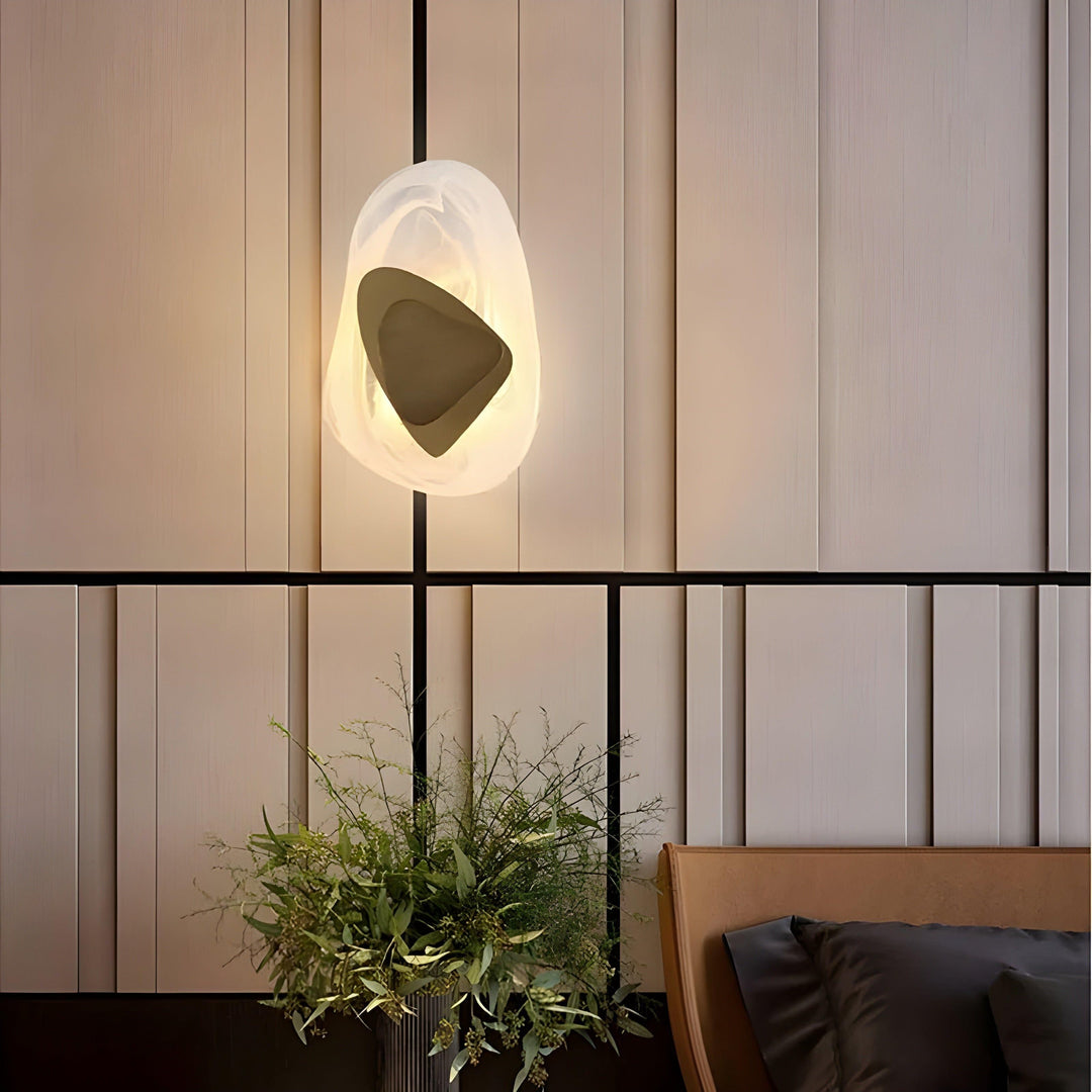 Moderne LED Vegglampe for Trapper og Utendørsområder Luvikno