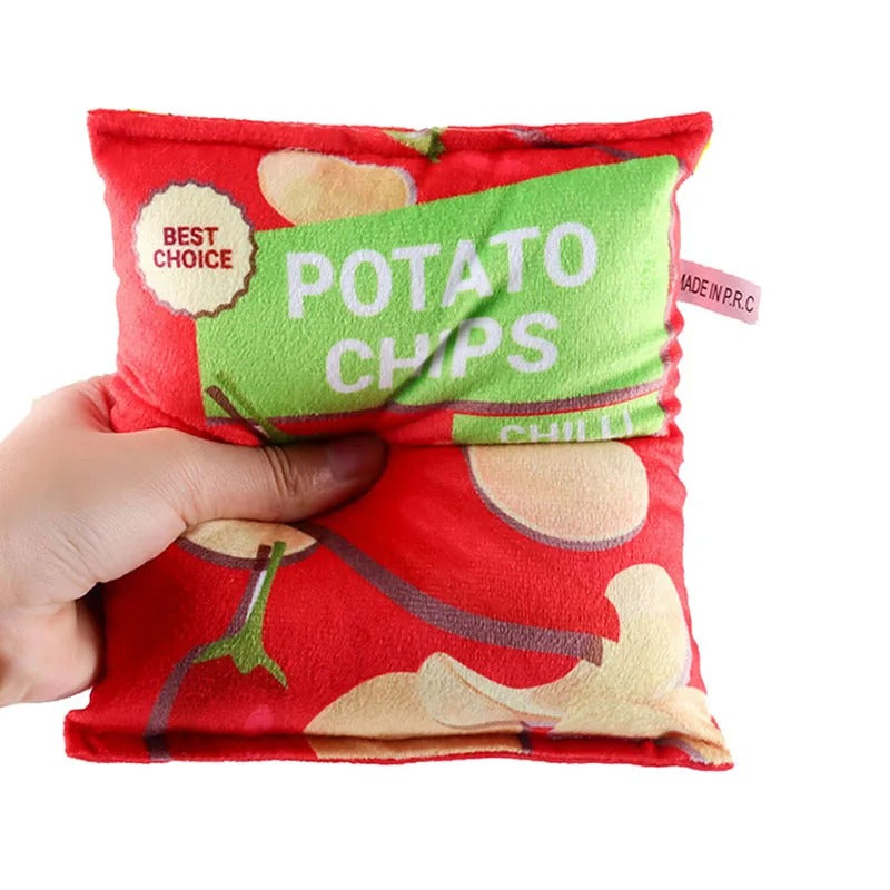 Morsom Hundeleketøy Chips Luvikno