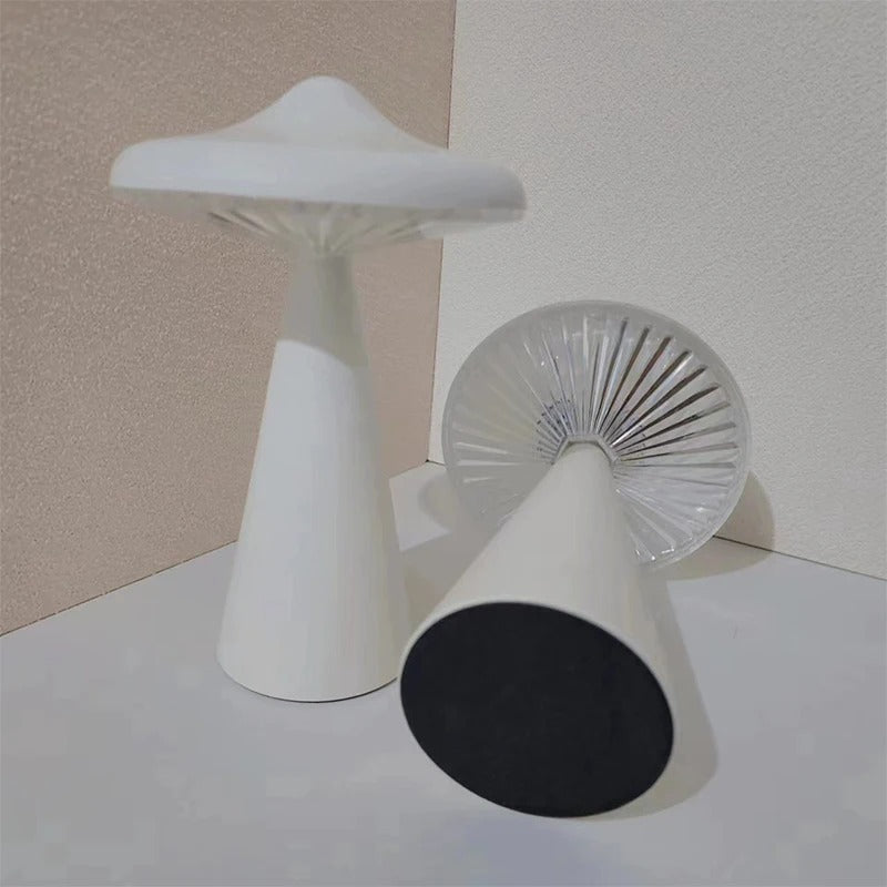 Luvikno | Sopp Bordlampe - Stilig LED Bordlampe med Touch-Dim Funksjon