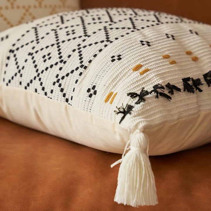 Luvikno | Bohemian SatinCiel Putetrekk - Luksus Putetrekk med Tuftet Design for Enhver Interiør