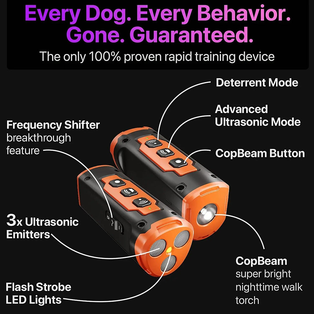 Ultralydhundetrener for bedre atferd! Luvikno