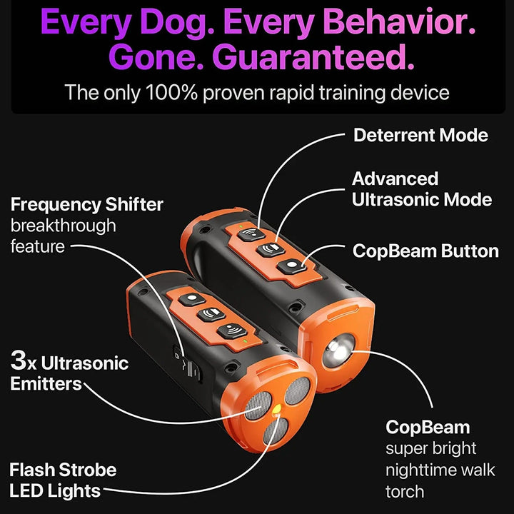 Ultralydhundetrener for bedre atferd! Luvikno