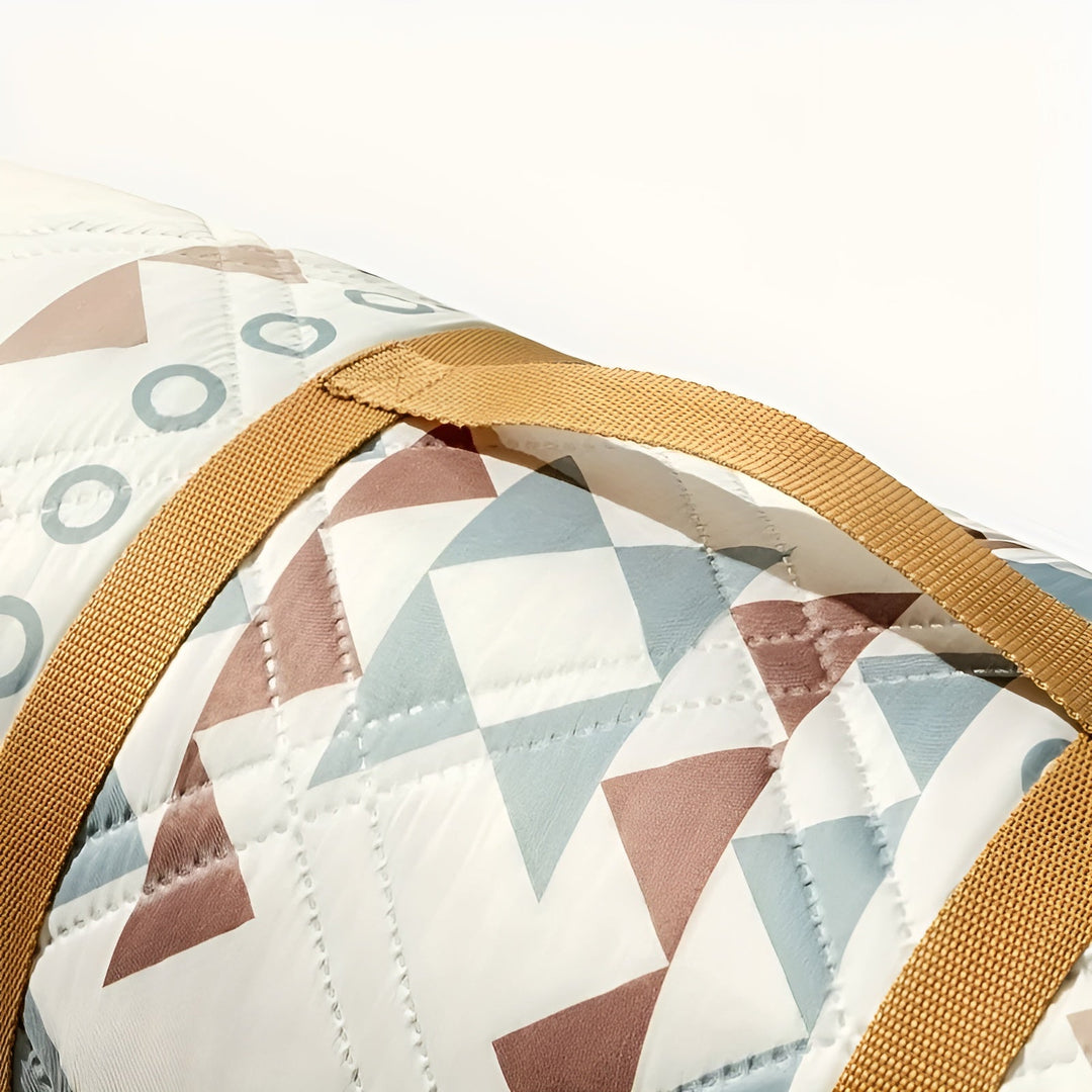 Picnic teppe med rutet mønster – Vanntett & Foldbar | Ideell for Park, Strand & Camping | Luvikno