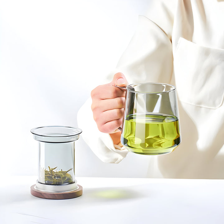 ArtisanBrew-kopp – Varmeresistent glass te kopp | Luvikno