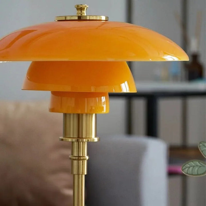 Nordic Glass Table Lamp – Minimalist LED Lys for Hjem | Luvikno