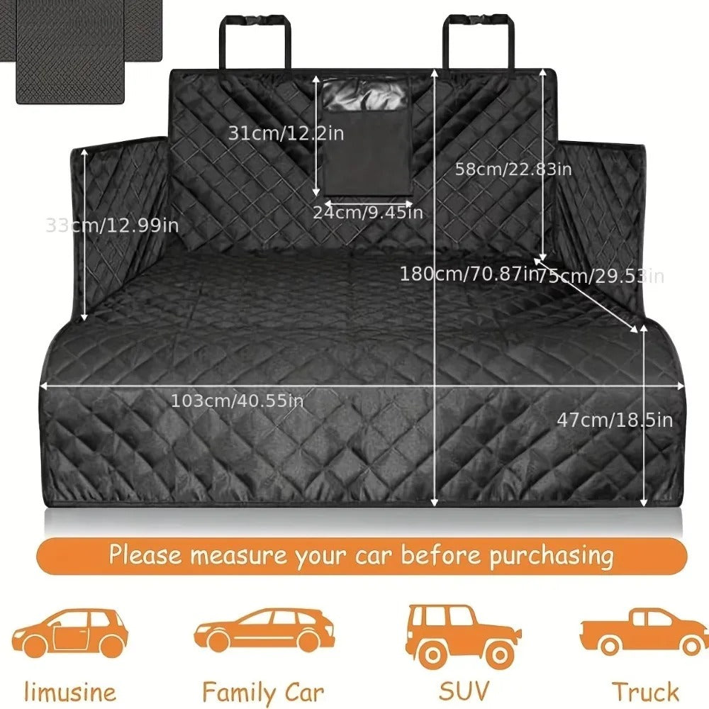 Ultimate Dog Car Seat Cover Luvikno