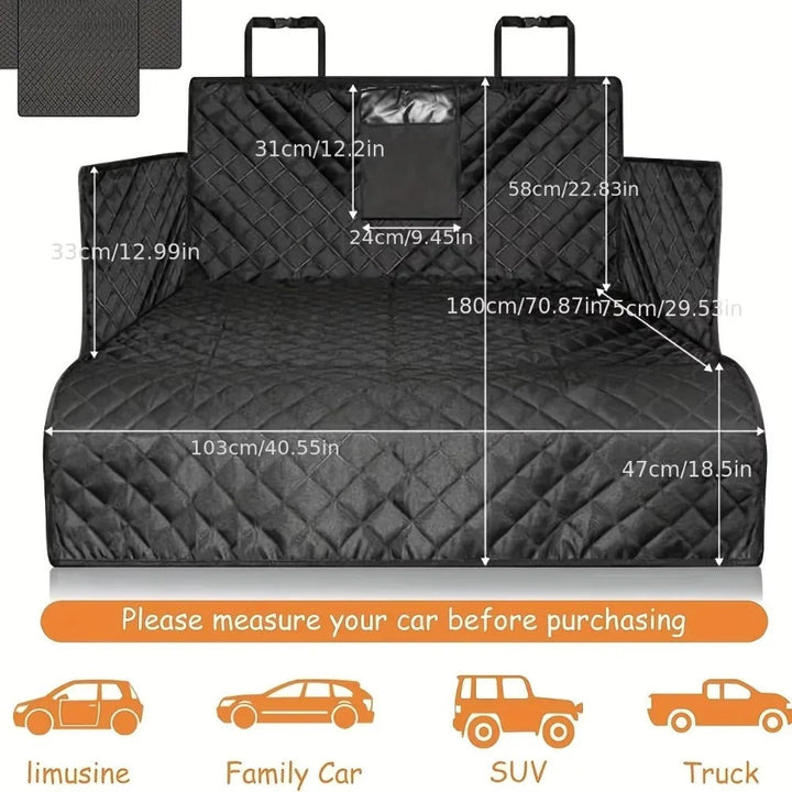 Ultimate Dog Car Seat Cover Luvikno