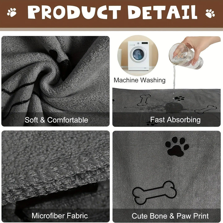 Paw Dry Håndkle Luvikno