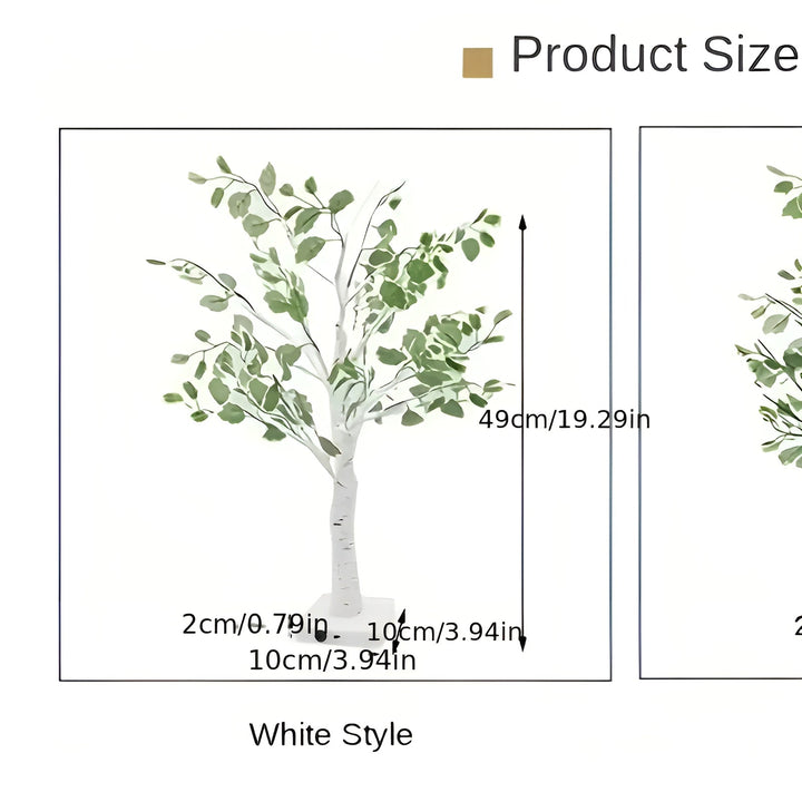 Luvikno | Magisk BrightTree Bordlampe – Elegant Treedesign med Varm LED-belysning