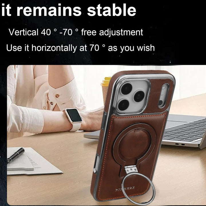 Luvikno | Norvex | Luxe Lær iPhone Etui Premium Beskyttelse og Stil
