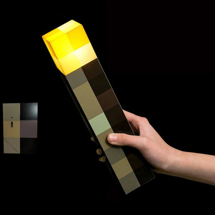 Luvikno | GlowTorch | Atmosfærisk belysning med Minecraft LED lampe