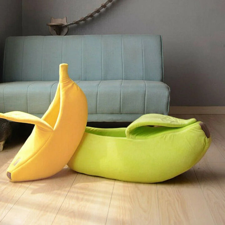 Banana Cat Bed Luvikno