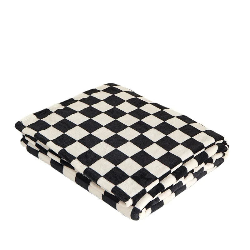 Tessellé Throw – Luxe Koral Fløyelspledd Luvikno