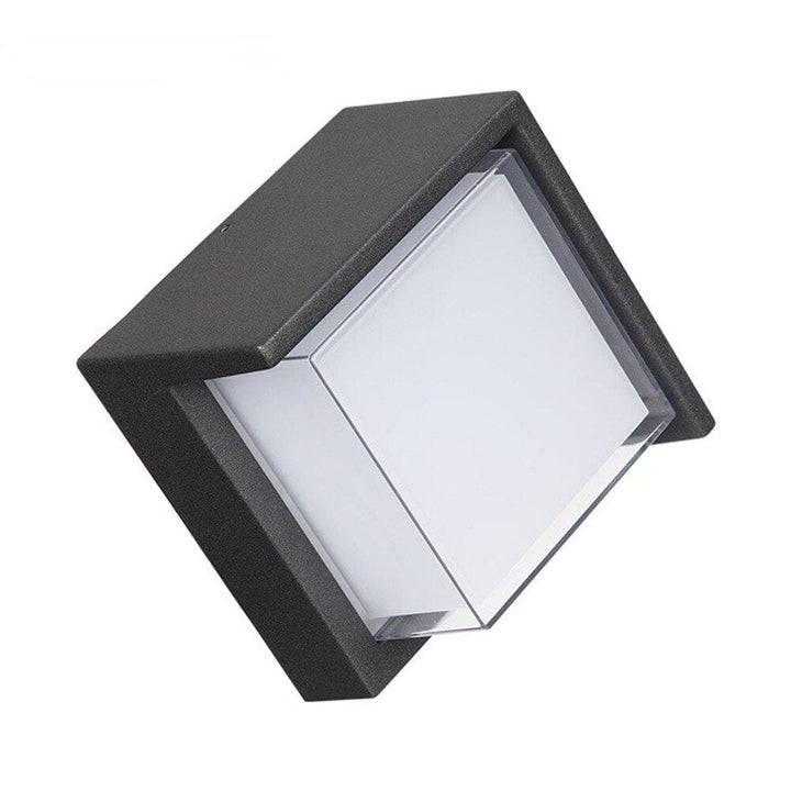 Bevegelsessensor utendørs vegglampe – Moderne aluminiumdesign | Luvikno