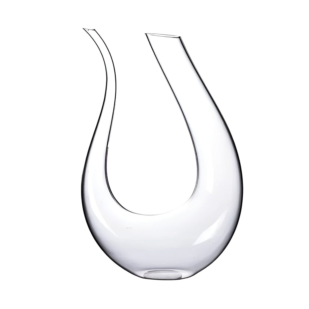 Vinkaraffel med aerator - HåndLuviknoåst og stilig - 1500 ml for bar og hjem - Luviknoyfritt glass | Luvikno