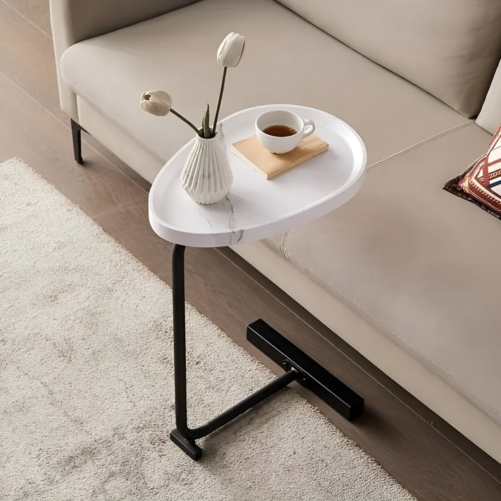 Mindre rullbar kaffebord – Stilig og allsidig | Kompakt for hjem, hotell eller gjesterom | Luvikno