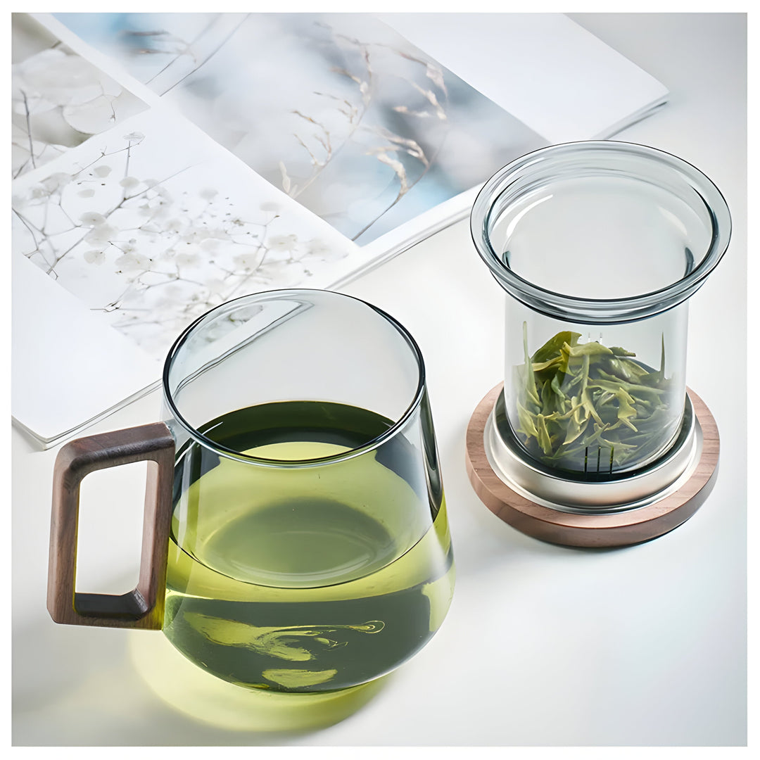 ArtisanBrew-kopp – Varmeresistent glass te kopp | Luvikno