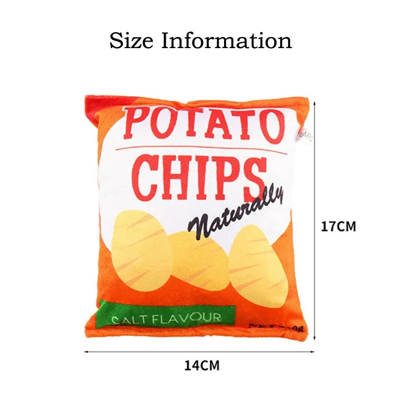 Morsom Hundeleketøy Chips Luvikno